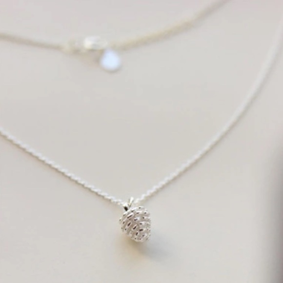 LAST 1 🌺 STERLING SILVER (925) PINECONE NECKLACE - Picture 5 of 5
